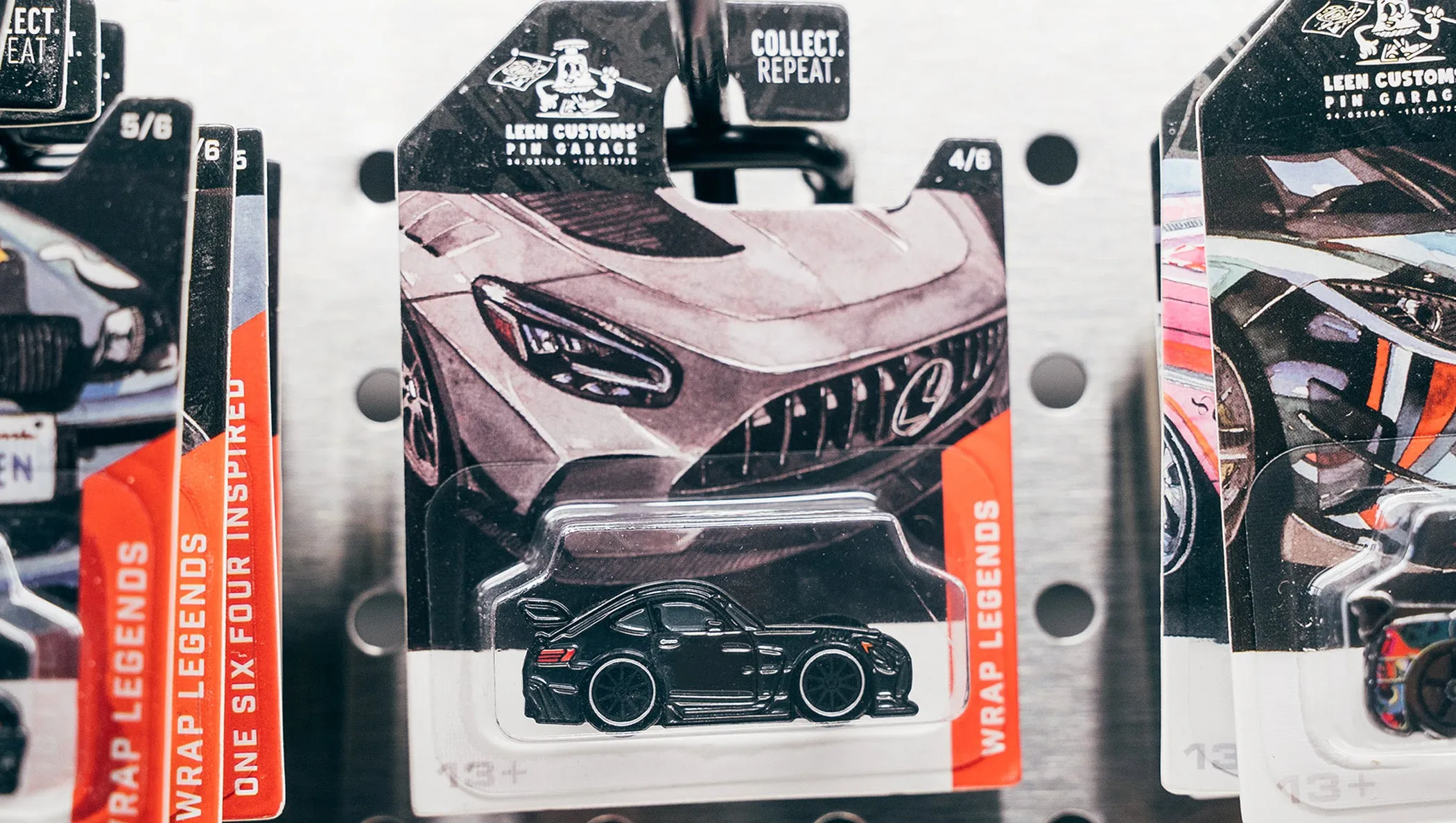 Mercedes-Benz AMG GT Black Series Leen Customs Enamel Pin