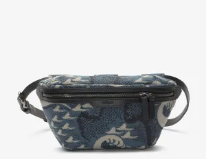 M/S Belt Bag - Ocean Jacquard/Black