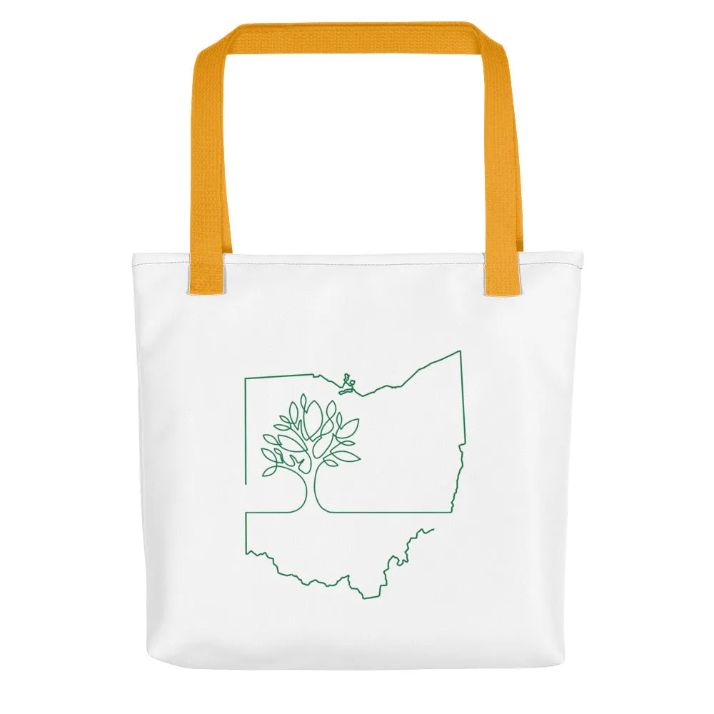 Ohio Tree Oneline Tote bag