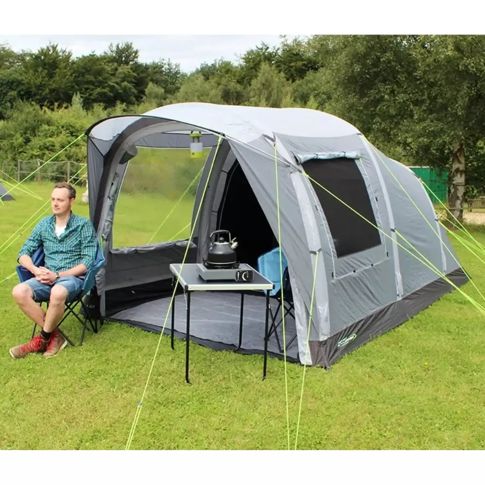 Outdoor Revolution Camp Star 350 Compact 3 Berth Air Tent ORFT1009   Free Doormat (2024)