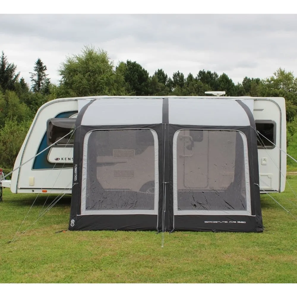 Outdoor Revolution Sportlite Air 320 Inflatable Caravan Awning ORCA1000   Free Carpet (2024)