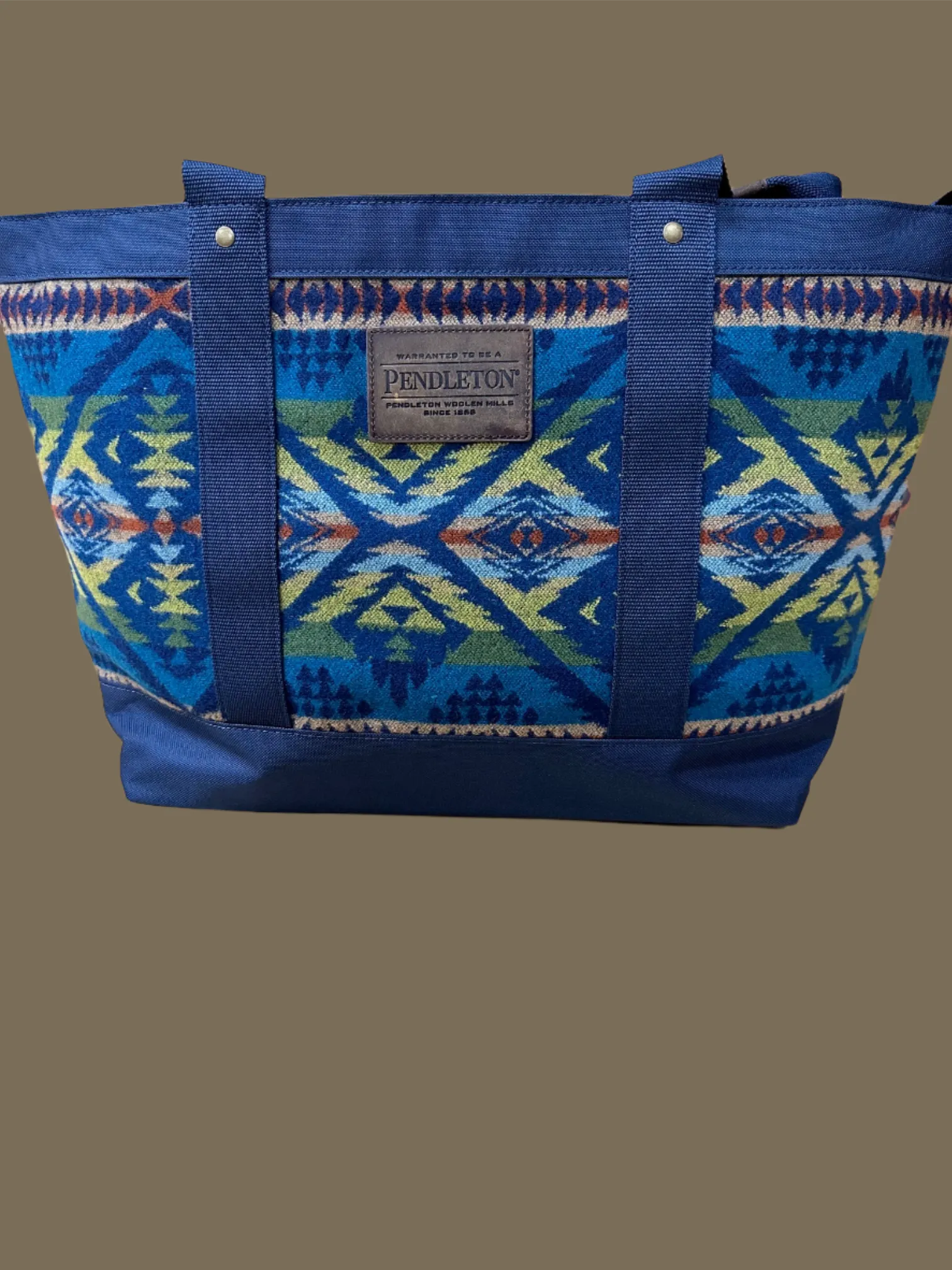 Pendleton Zip Tote Diamond Desert