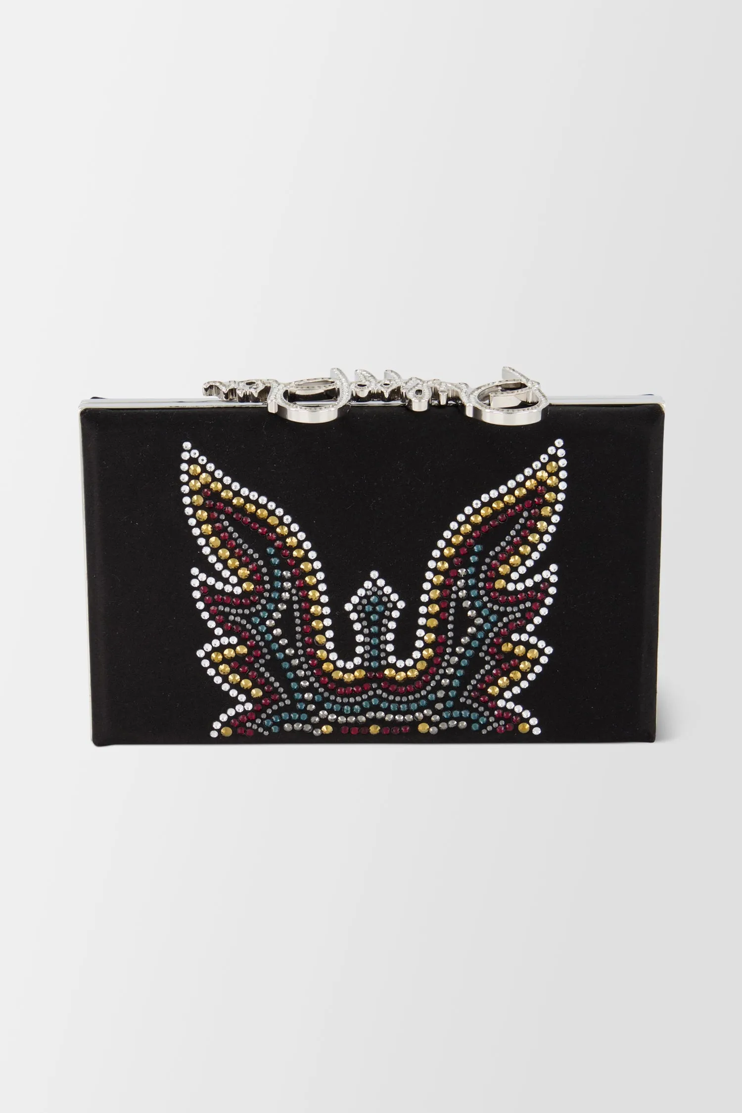 Philipp Plein Black Signature Clutch