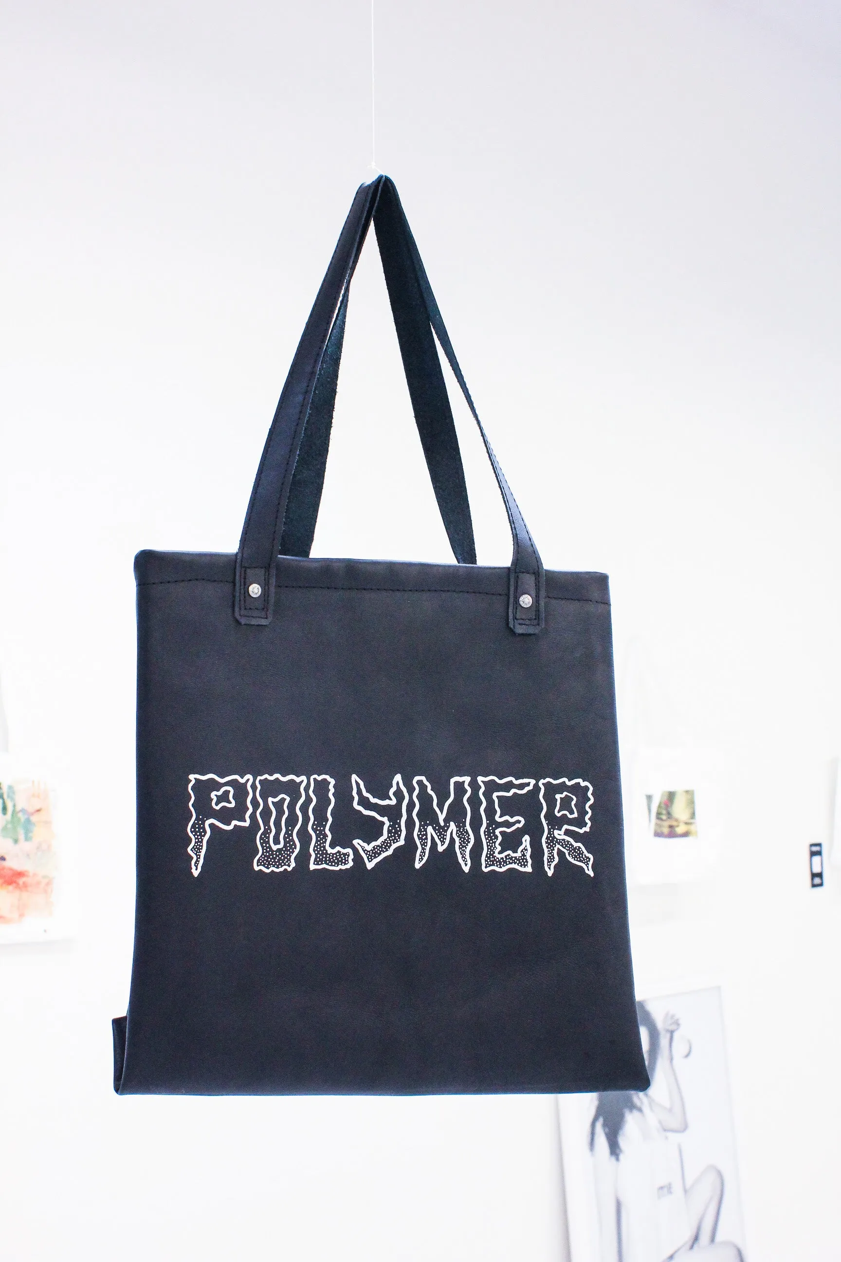 Polymer_ Enjoy Yourself Art Tote by Gunther Estrada