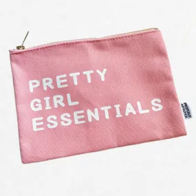 Pretty Girl Essentials Canvas Pouch