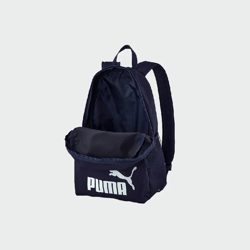 Puma Unisex Phase Backpack Blue/White _ 168334 _ Blue