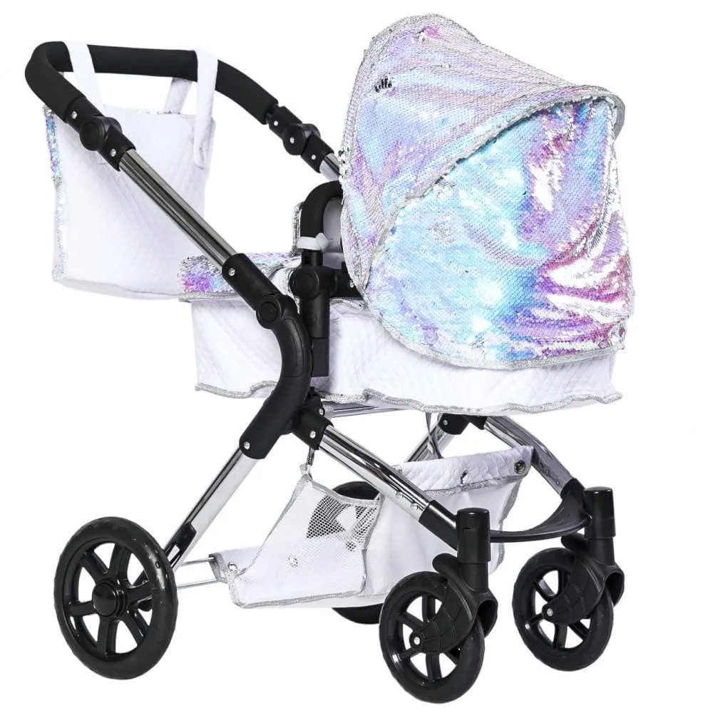 Roma Polly Amy Childs Single Dolls Pram - Mermaid (3  years, 78cm)