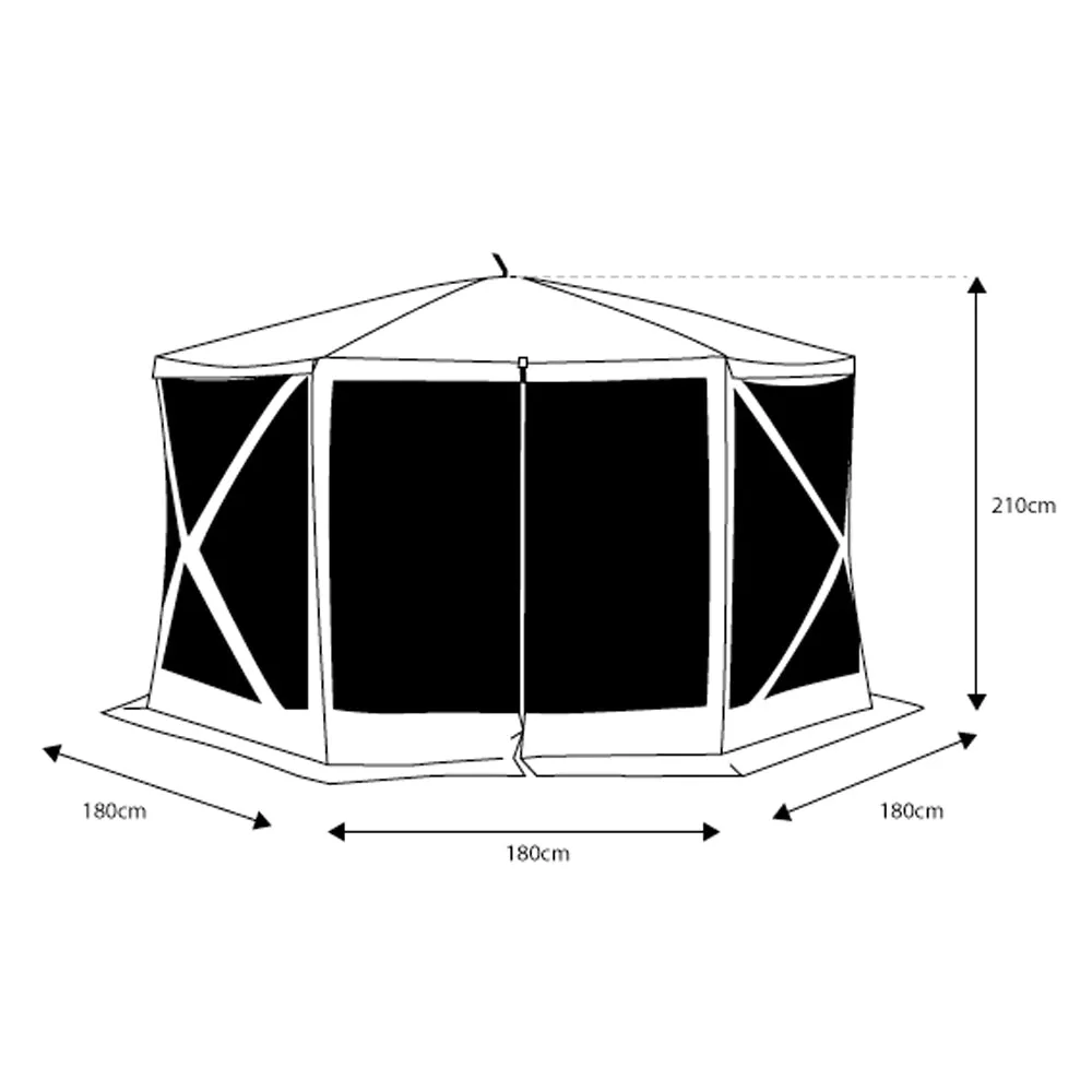 Screen House Hex