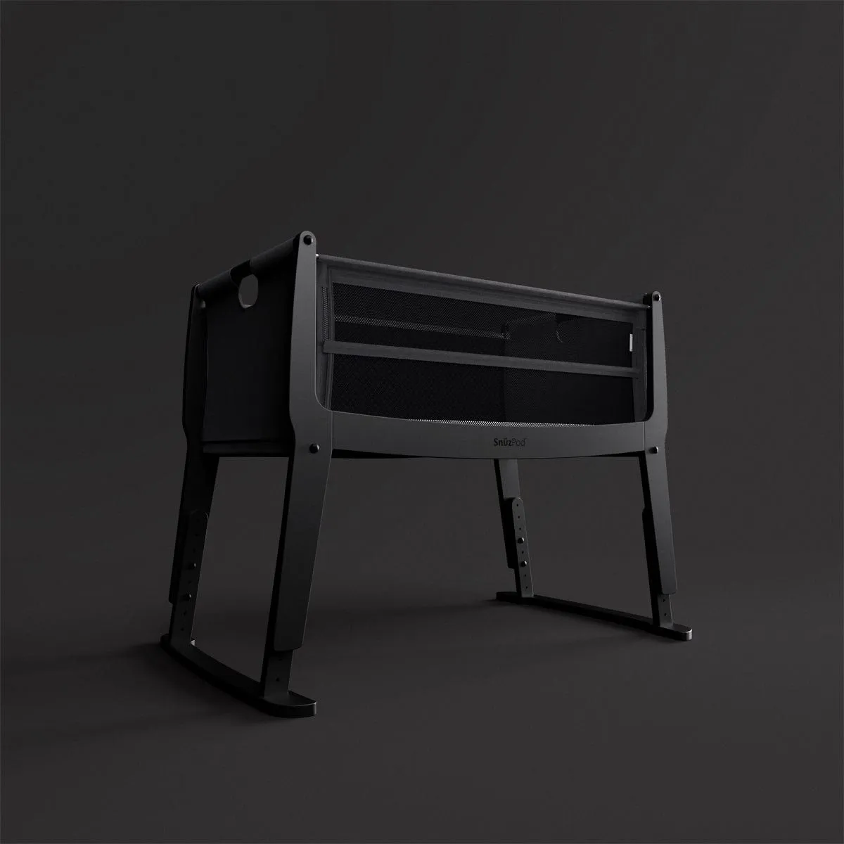 SnuzPod Studio Bedside Crib - Graphite