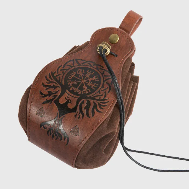 The Guild's Leather Dice Pouch & Tray