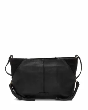 Vince Camuto Handbag CORY CROSSBODY BLACK/INDIO PEBBLE/COW SUEDE