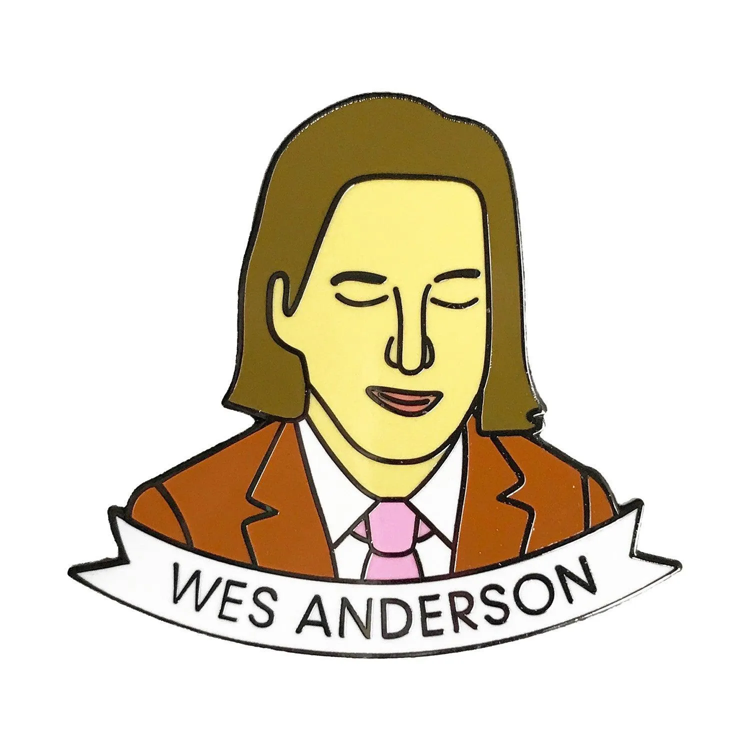 Wes Anderson Enamel Pin