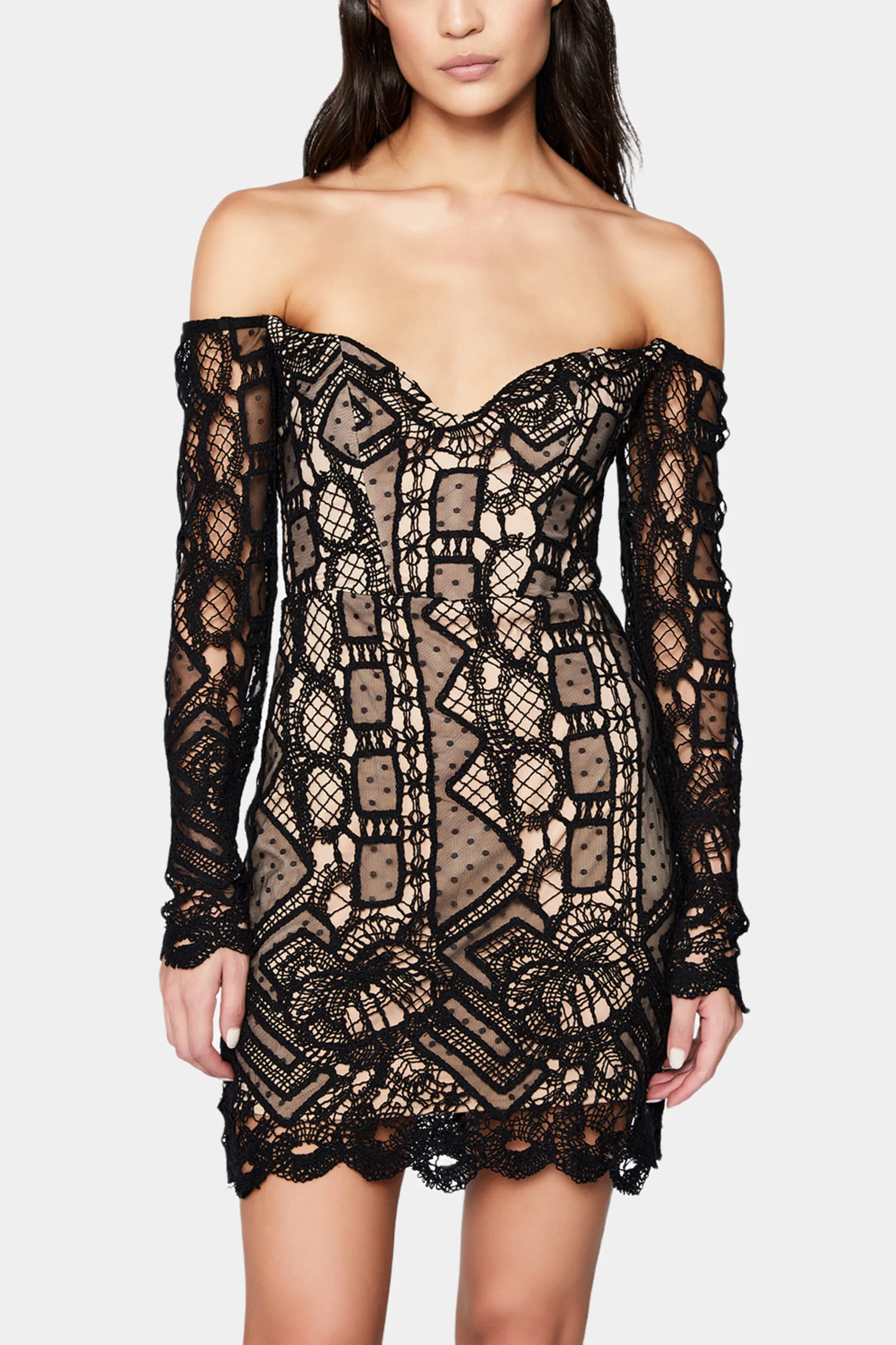 Zendaya Mini Lace Dress